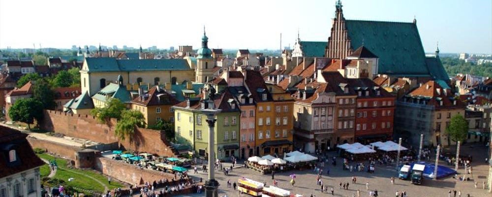 Plac Zamkowy, Warszawa - The Castle Square, Warsaw, Poland